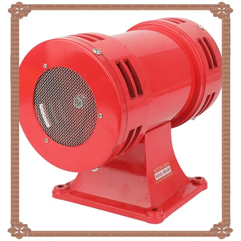 24-Hour Delivery MS-490 220V Motor Sirens High Decibel Horn For Factory School Motor Sirens For Mining Industry Boat Alarms