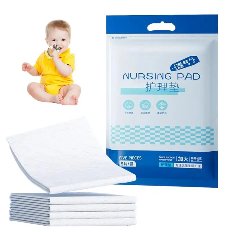 Baby Waterproof Underpads Leakproof Quick Drying Diaper Changing Liners Diaper Changing Liners Waterproof Changing Pad Absorbent