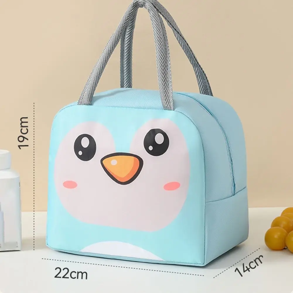 Oxford Cloth Cartoon Lunch Bag Portable Thermal Tote Food Small Cooler Bag Thermal Bag Lunch Box Accessories