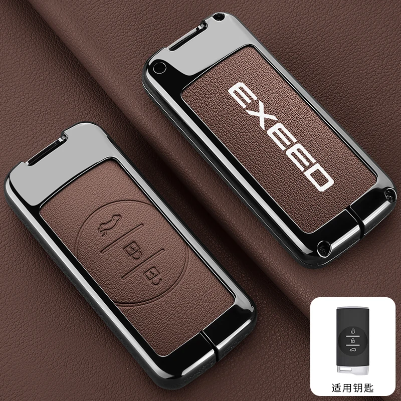 

Чехол-накладка для смарт-ключа автомобиля Exeed Chery Tiggo 7PRO 7 8 Arrizo 5Pro Gx 5X EQ7 LX TXL 2020 2021, 3 кнопки