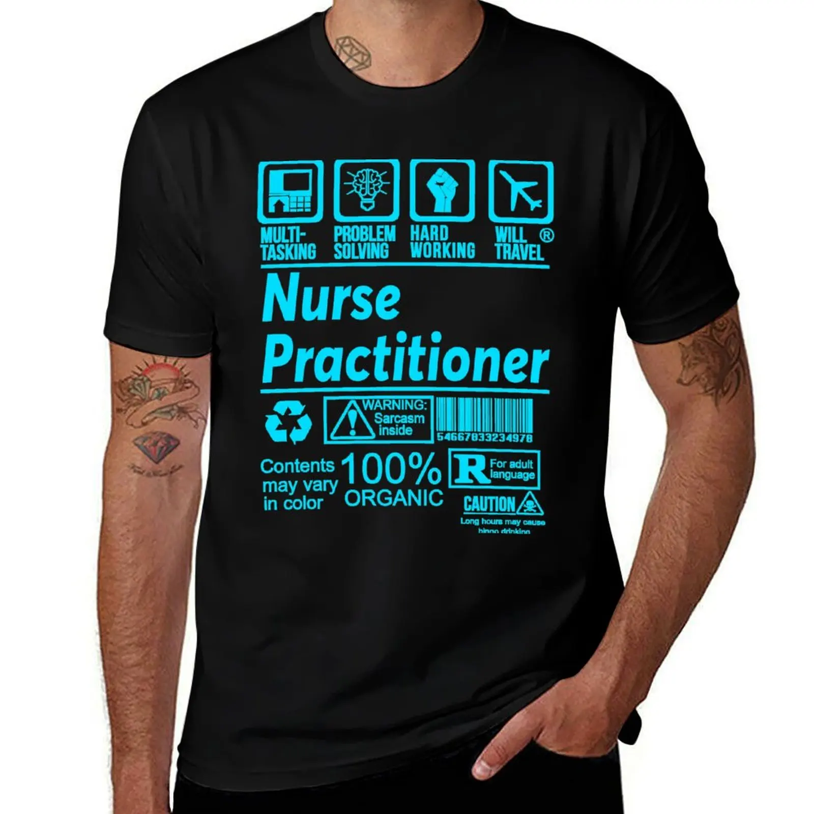NURSE PRACTITIONER SOLVE PROBLEMS DESIGN T-Shirt t shirts for man graphic tees T-Shirt