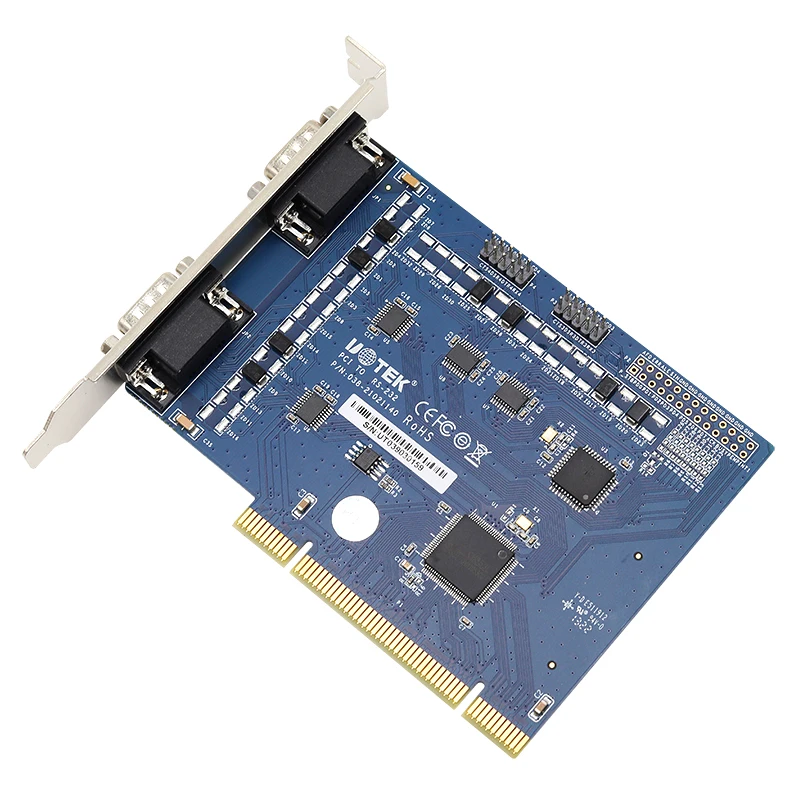 

PCI To 4-port RS232 Serial Card 9-pin PCI Serial Card Commercial Grade Computer Serial Port COM Expansion Card UT-7704