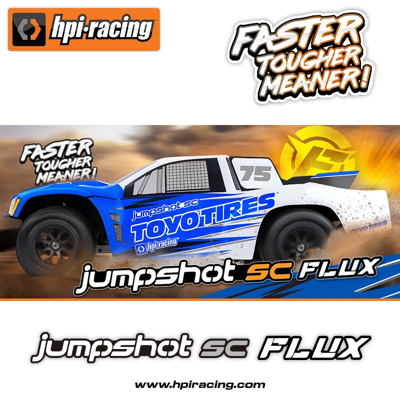

Полномасштабный пульт дистанционного управления 2,4 г 1:10 Hpi Jump Shot Sc The East Электрический бесщеточный двухколесный привод Короткая карта Внедорожник