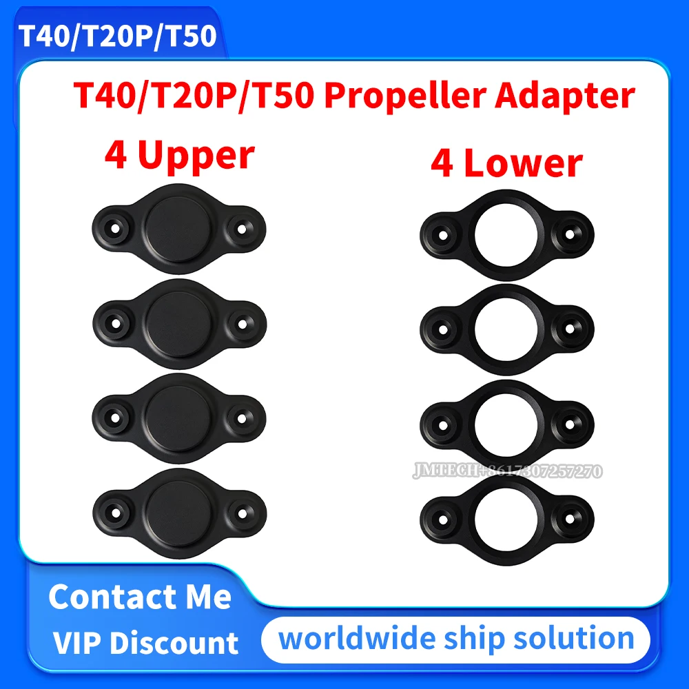 

T40/T20P/T50 Propeller Adapter (4 Upper+4 Lower）For Dji Parts Repair Replace