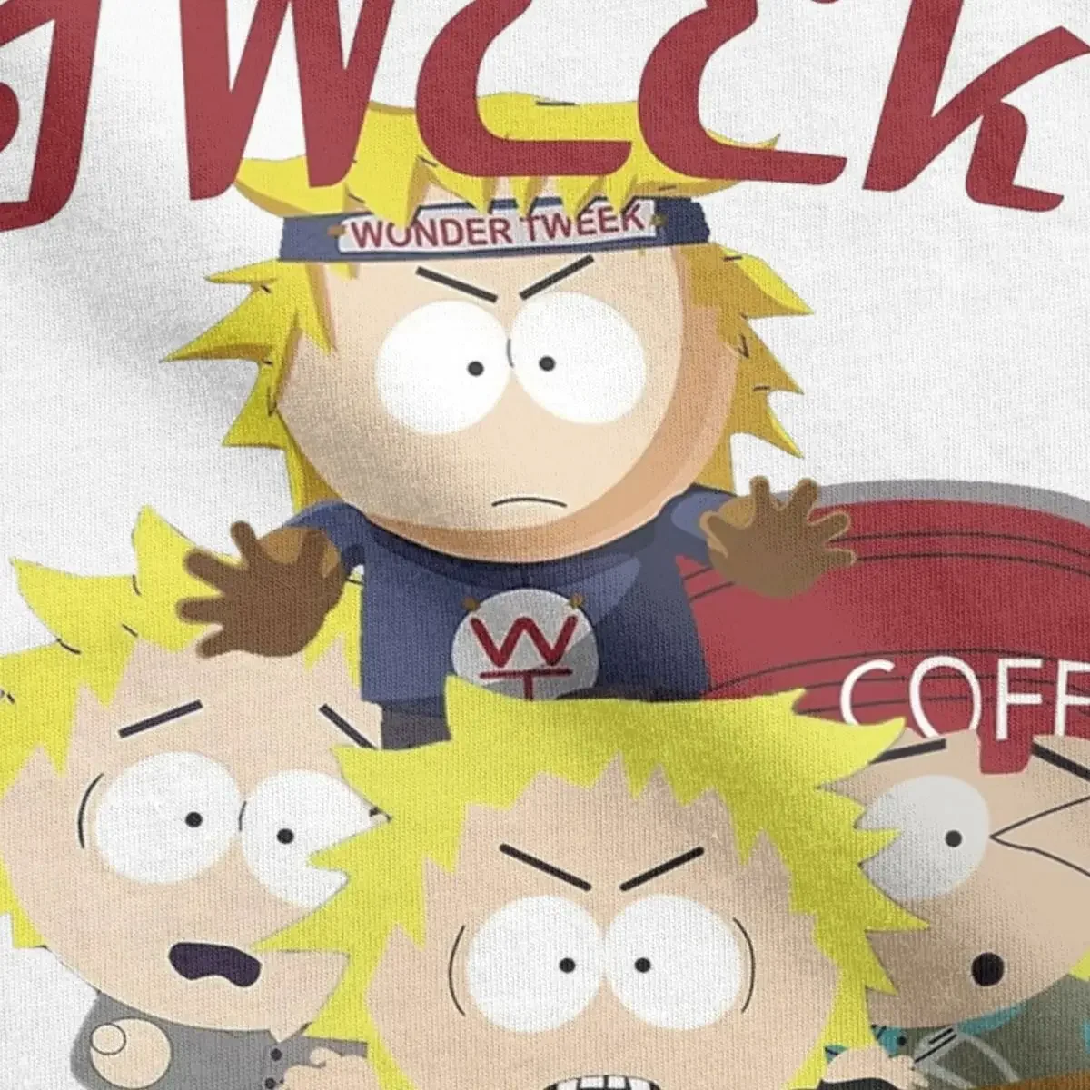 Tweek Tweak Southparks T-Shirt Men Casual Cotton Tees Crewneck Short Sleeve T Shirts Plus Size Clothing