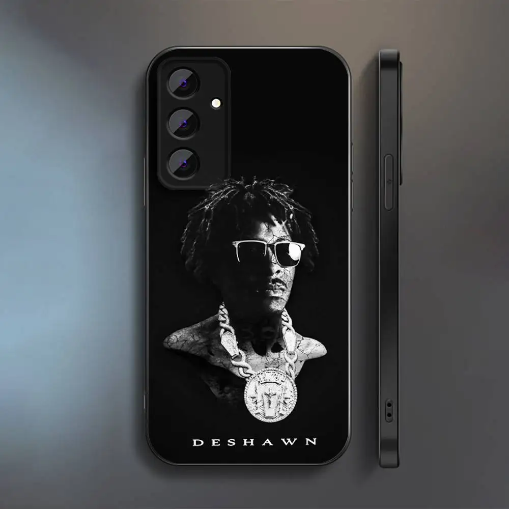 حافظة هاتف Make America Slime مرة أخرى Y-YoungBoy لهاتف Samsung S 25,24,23,22,30,21,10,9,Ultra,Plus,Lite,FE,4,5G حافظة سوداء ناعمة