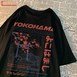 Summer Women T-Shirts Japanese Style Letter Printing Short Sleeve Breathable O-Neck Tops Casual Female Clothes