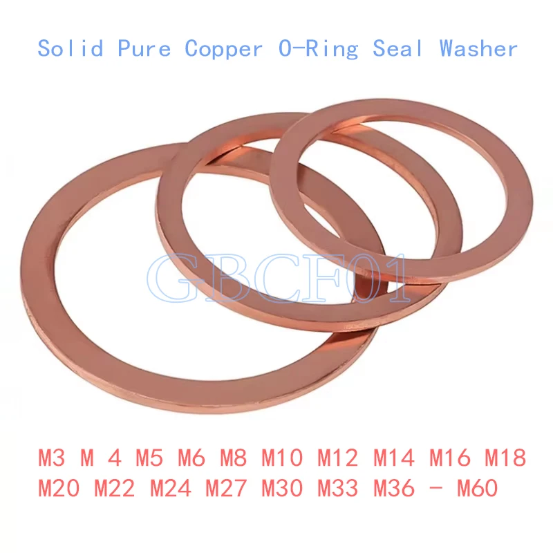 Of Copper Washers, Washers, Nuts, And Bolts, With Box M4/M5/M6/M8/M10/M12/M14/M20/M24-M60 Seal Combination Kit For Oil Pan Plugs