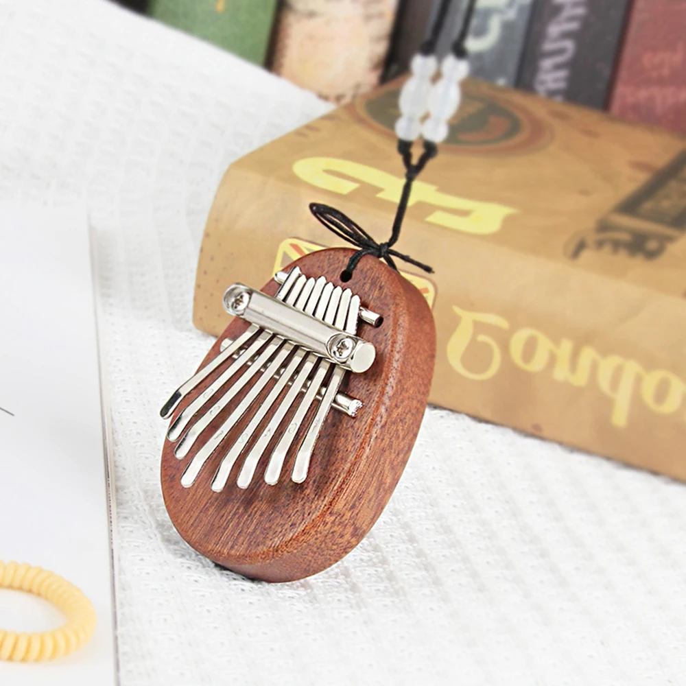 8 Key Mini Kalimba exquisite Finger Thumb Piano Marimba Musical good accessory Pendant Gift