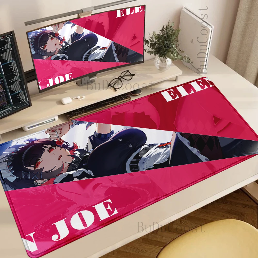 Zenless Zone-Zero Ellen Joe Rubber Mouse Pad, PC Game, Bloqueio Borda, Mouse Pad de Computador, Escritório HD Printing, Desk Mat