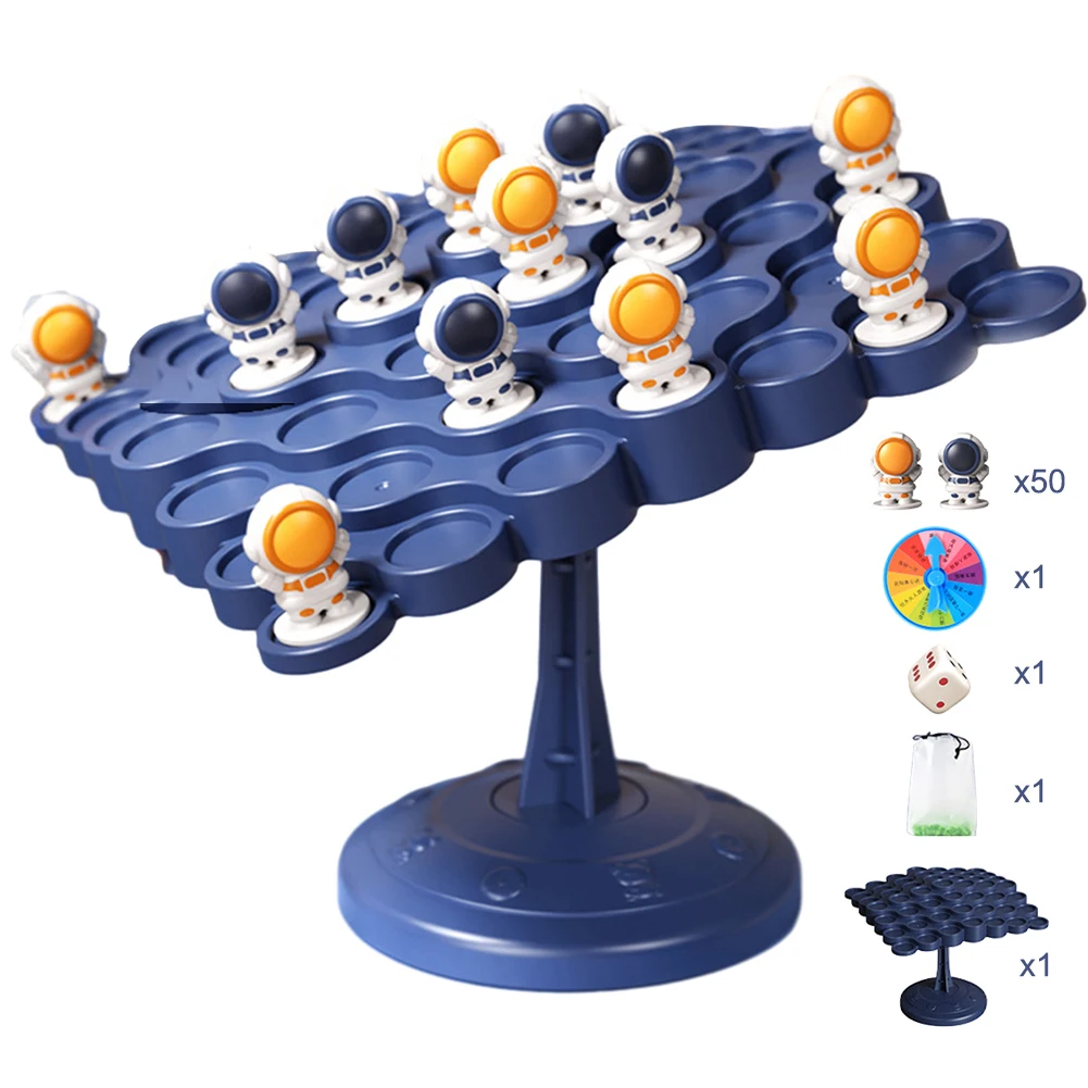 Astronaut Balance Tree Game Educational Balancing Board Puzzle Balance Tree Counting Toys Gift for Boys Girls