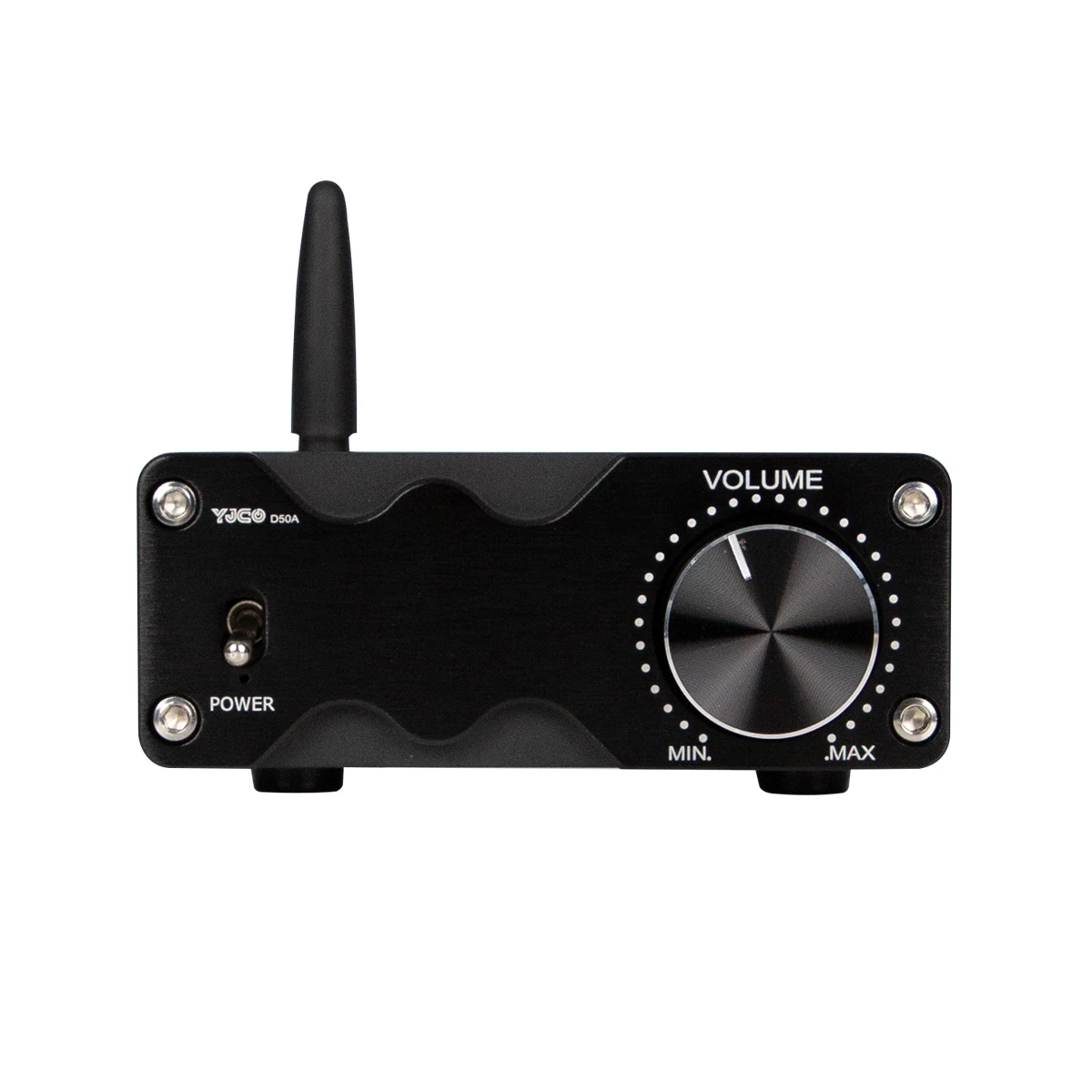 Amplificador de Potência Digital D50A TPA3116 HiFi Bluetooth 5.0 2.0 CH 50W*2 Amplificador de Áudio Estéreo DC12‑24V Amplificador de Potência para Caixa de Som de Home Theater