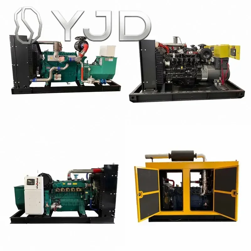 Junwei 1mw 1000kw Natural Piston Power Plants 95% Efficiency CHP/Parallel Operation