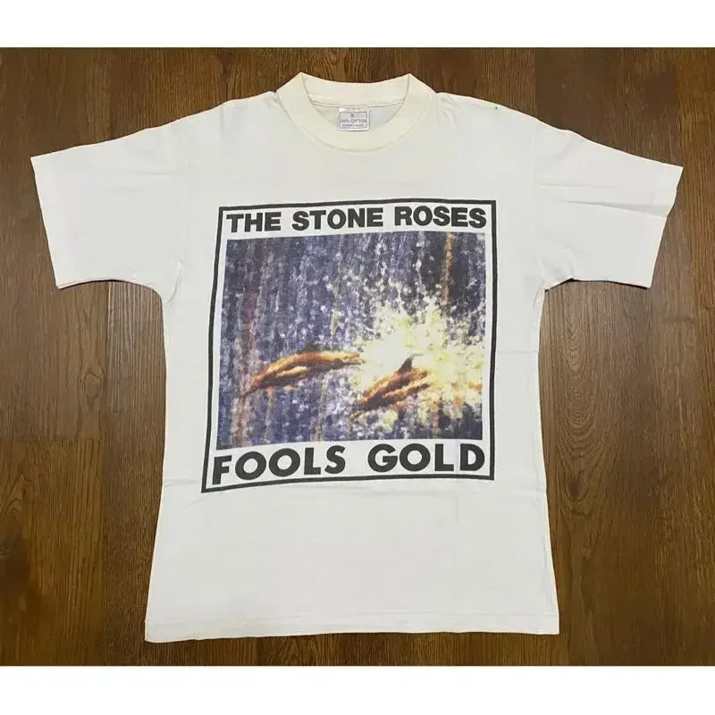 Vintage The Stone Roses T-shirt Cotton Unisex Tee All Size S-4Xl