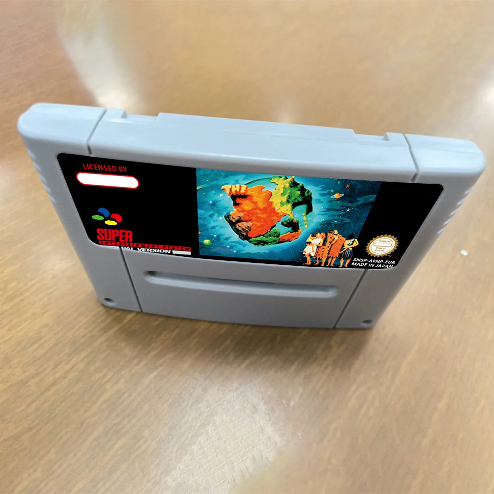 Official Flintstoned The Treasure of Sierra Madrock  Action Game for SNES Console 16bit Cartridge USA NTSC Version Fast Shipping