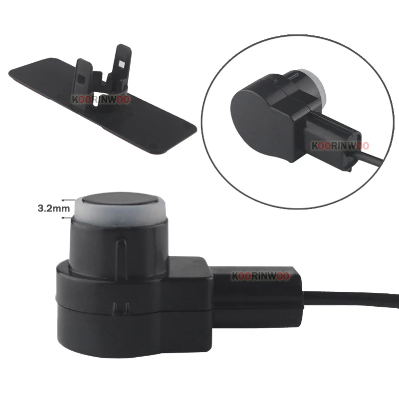 Koorinwoo Universal Original Flat Sensor 16.5mm Parking 4 Pcs/lot Black Gold White Grey Blue Red Silver Accossories system Radar