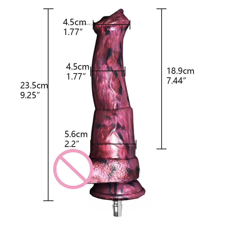 ROUGH BEAST Vac-U-Lock Animal Dildo for Sex Machine Simulation Silicone Fake Penis Adult Anal Plug Sex Toys for Female and Male