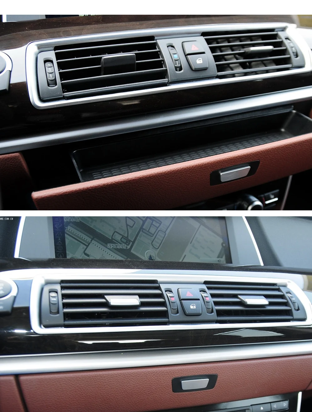 Verbesserte Frischluft klimaanlage AC Entlüftung gitter Abdeck platte für BMW 5er Gran Turismo GT F07 2010 2017 2011-2015 – Detail 5