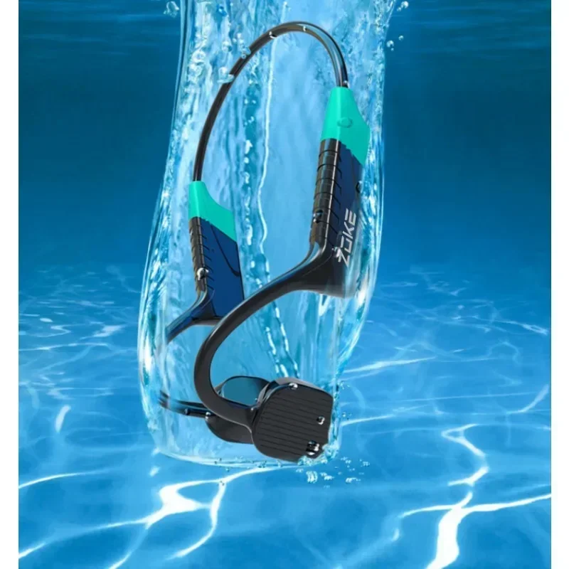 Underwater earphones bone conduction swimming teaching training special waterproof wireless coach training