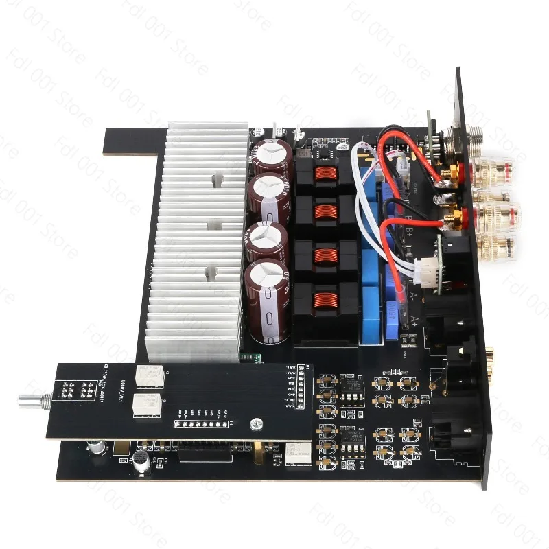 Fully Balanced HiFi 300W Stereo Power Amplifier TPA3255 OPA1612 XLR Input