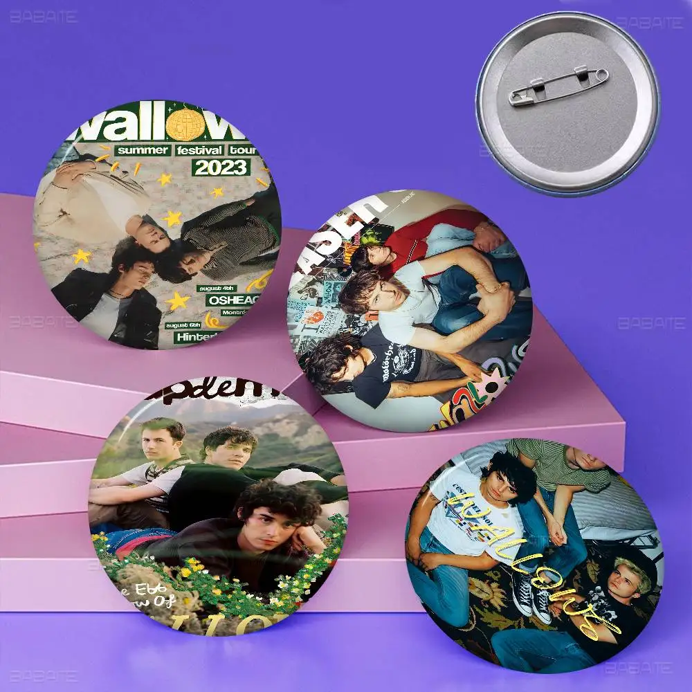 Wallows Anime 32/44/58MM Customizable Button Pins Cute Funny Creative Badge Jewelry Decor Gifts for Friends