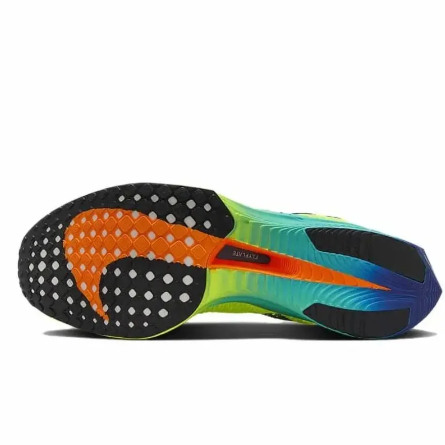 Nike Trendy Versatile Non-slip and wear-resistant Comfortable low-top Carbon Plate Running Shoes Men's Chartreuse