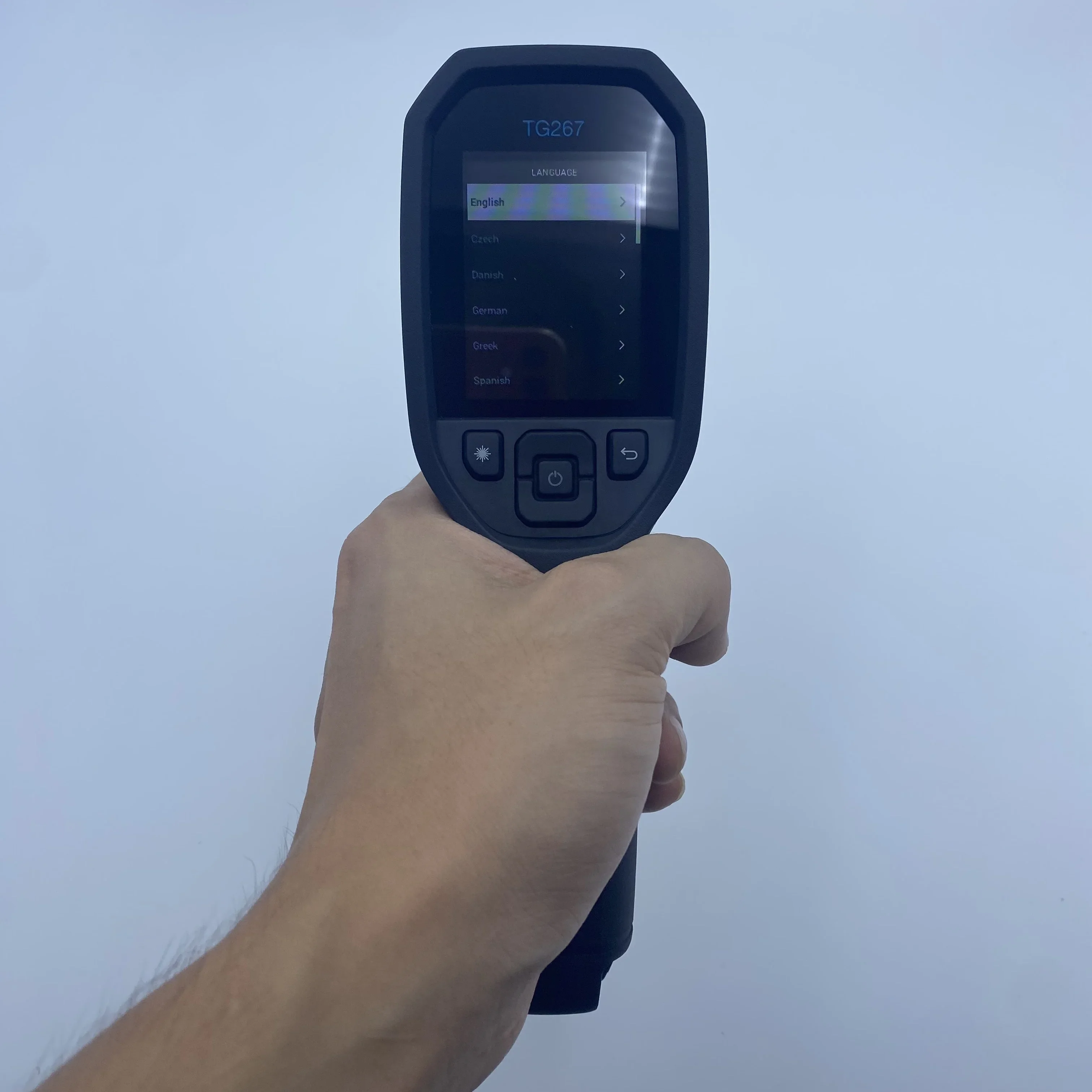 Einstufige IR-Thermometer mit FLIR MSX-Technologie, digitale Wärmebildkamera TG267