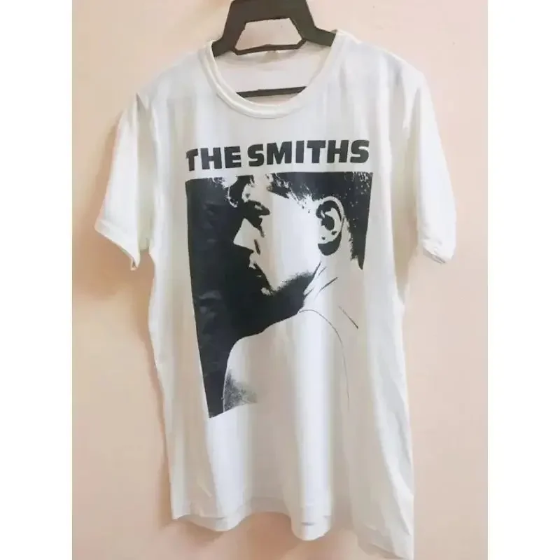 Vintage The Smiths Band Meat Is Murder Printed T-shirt Rock Punk T Shirts Summer New Product Tops Casual Loose Streetwear Unisex