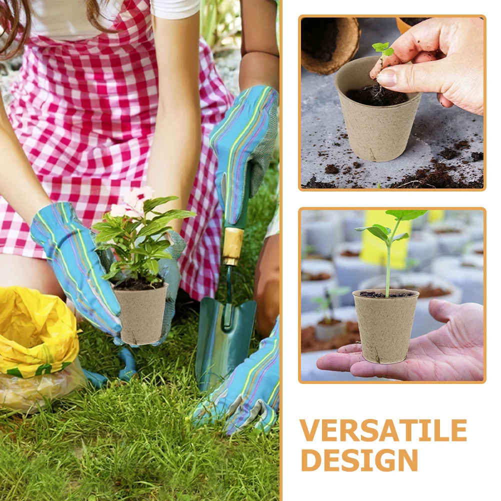 

1Set Seedling Trays Kit with Drainage Holes for Succulents Indoor Outdoor Garden Planting Pots Breathable Nursery Grow