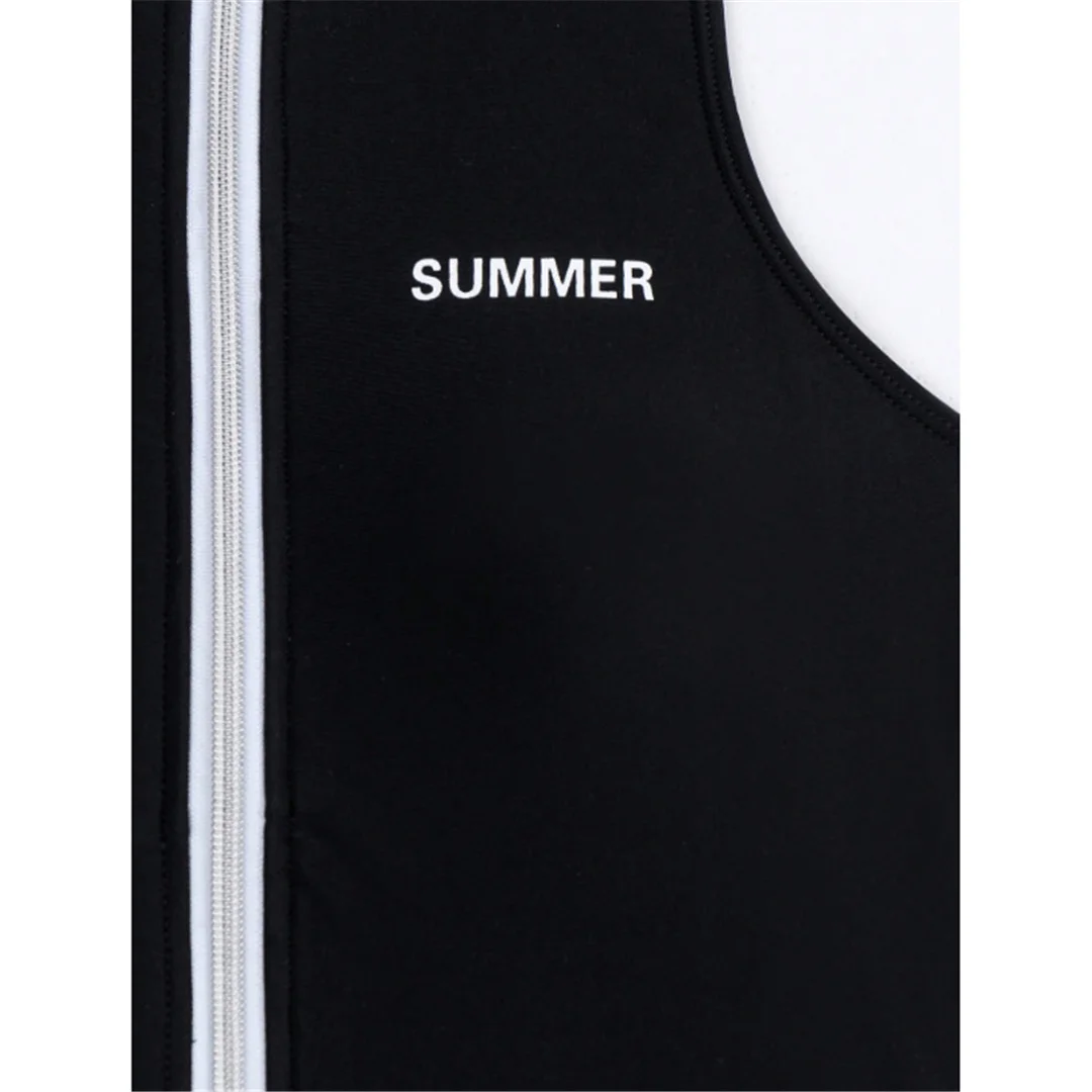 XS - XL, mit Reißverschluss, hoch geschnittene Beine, einteiliger Badeanzug, Damen-Badebekleidung, Damen-Monokini, gepolsterter Badeanzug, Badebekleidung, Badeanzug, Sommer, V7880 – Detail 10