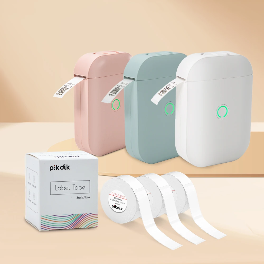 

Handheld Portable Mobile Label Printer 15mm Adhesive Thermal Label Printer for Family