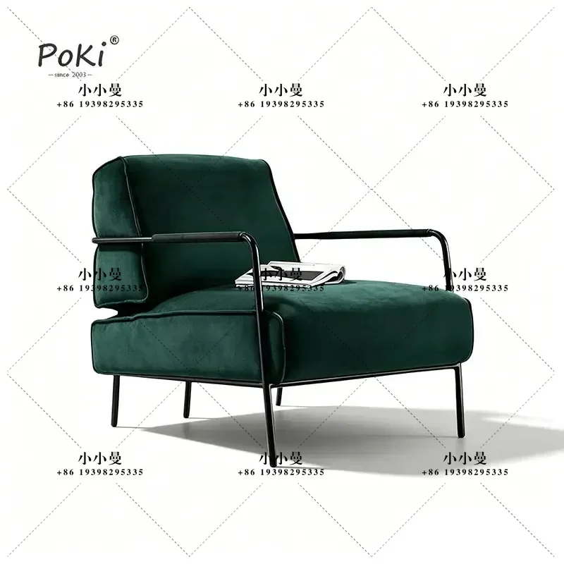 Internet celebrity lazy Nordic chair light luxury chair modern living room Italian minimalist single chair balcony