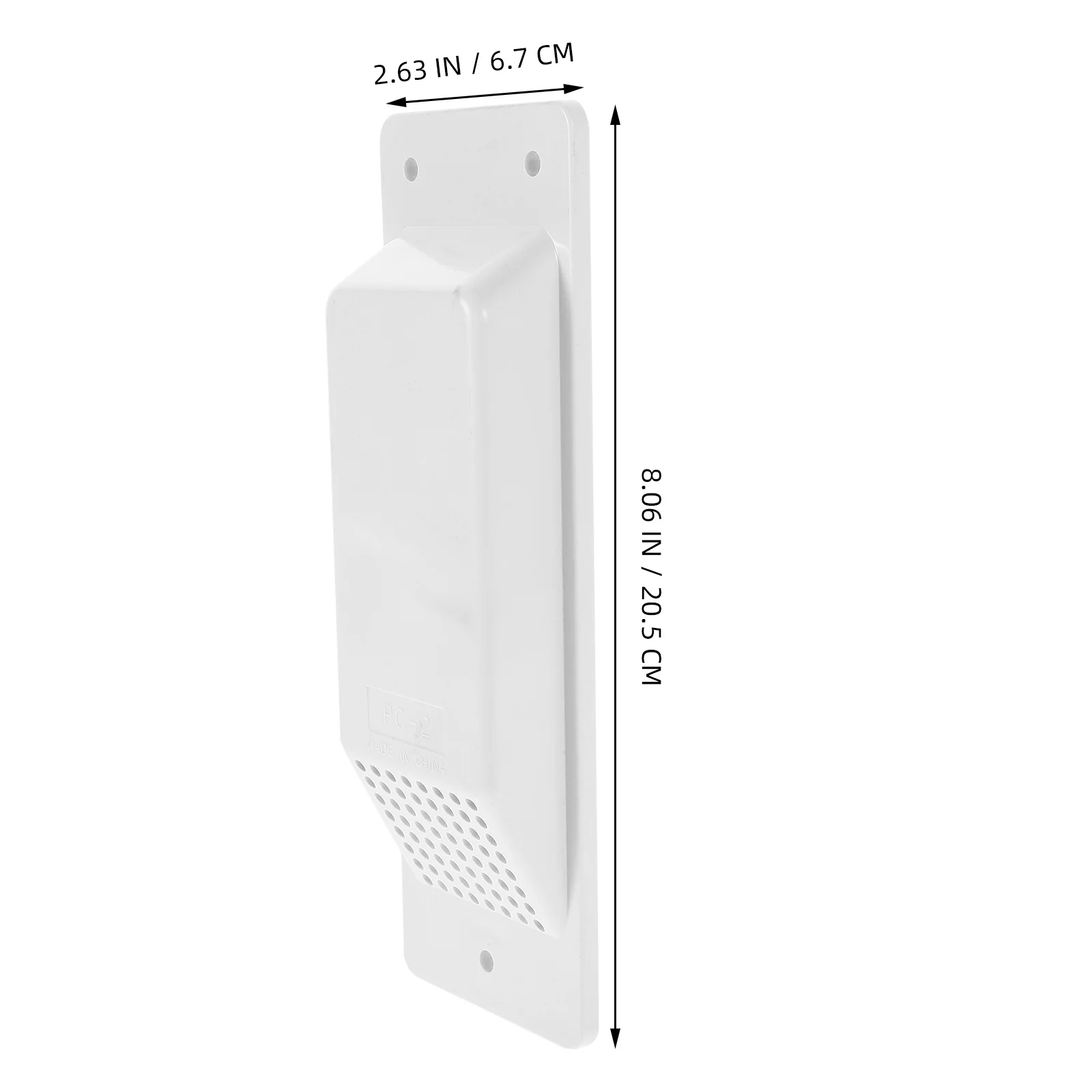 4 قطعة حاوية بلاستيكية التهوية تنفيس يغطي لحاويات الشحن شاحنة تنفيس العادم التهوية مقاوم للماء فتحات الهواء عدة #4