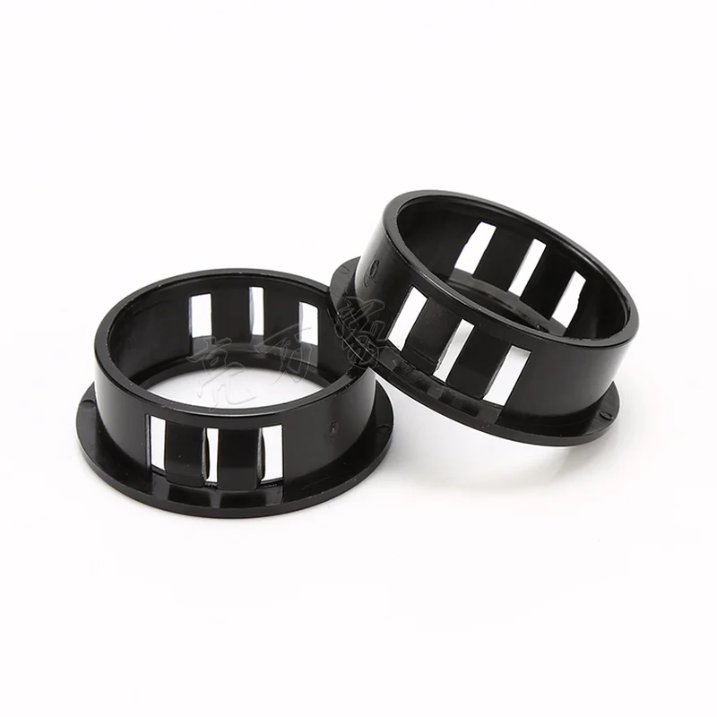 Plastic Snap-on Wire Grommet Gasket Clamp 8-50mm Pc Desk Wire Inlet Outlet Seal Ring Hole Plug Cover Cable Rack Holder Protector