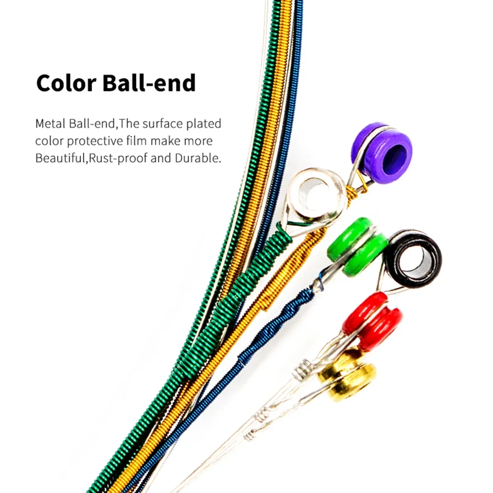 Orphee 1/10 مجموعة سلاسل الغيتار الكهربائي RX15C قوس قزح الملونة متعدد الألوان سلاسل الغيتار ل أجزاء الغيتار الكهربائي الملحقات