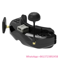 Original SKYZONE SKY02O 5.8G 48CH SteadyView Diversity RX OLED 640X400 FPV Goggles HeadTracker DVR FOV29 for Racing Drone Parts