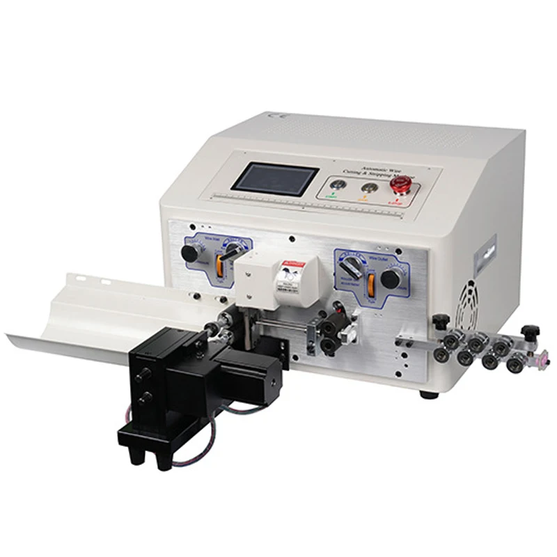 TOP68-NX2-S Double Wire Peeling Stripping And Twisting Machine Compatible With Single Wire 4MM2 Or Double Wires 0.1-4m㎡