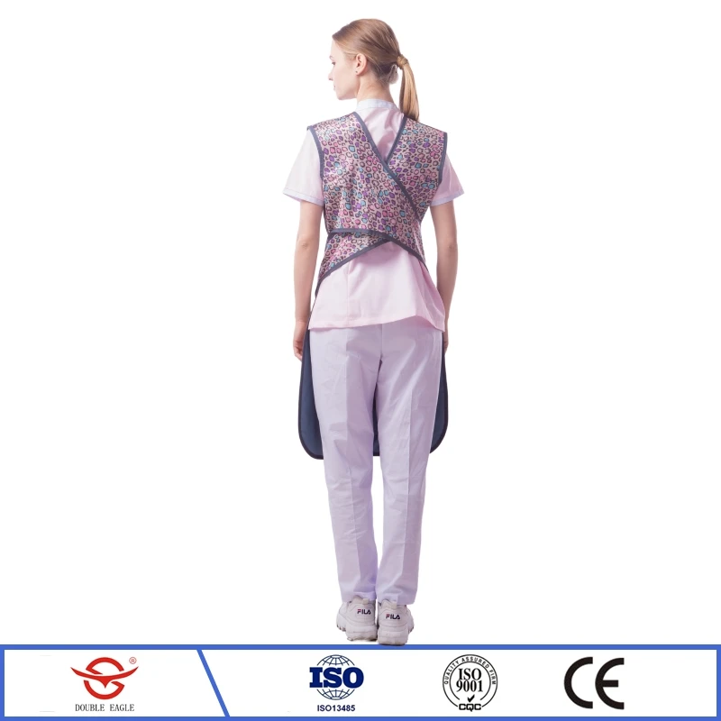 X-ray gamma ray protective 0.35/0.5mmpb sleeveless lead apron radioactive laboratory nuclear radiation protection lead clothing