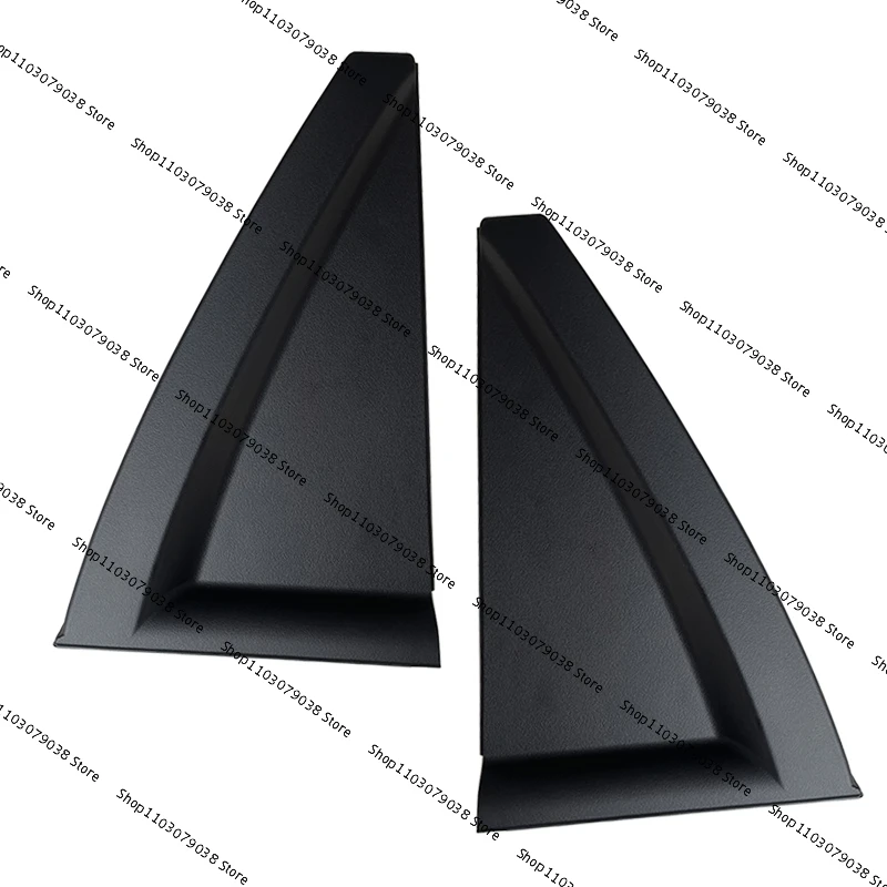 Rear Left Right Black For Kia Sportage 2005 2006 2007 2008 2009 2010  Outside  Molding Triangle Rear Door Exterior Trim