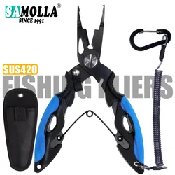 Fish Lip Clamp Upgrade Multi-function Hook Remover and Split Ring Clamp for Fly Fishing, Ice Fishing, Fishing Tools