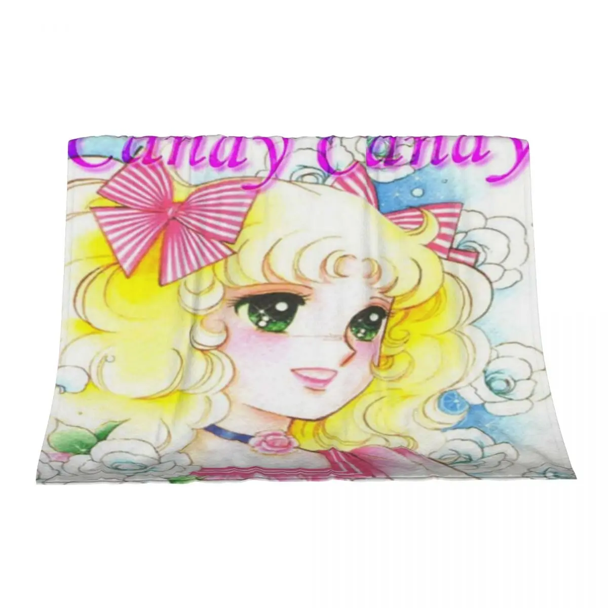 

CANDY CANDY - MANGA ANIME Throw Blanket Bed Luxury Brand Retros Flannel Fabric Blankets