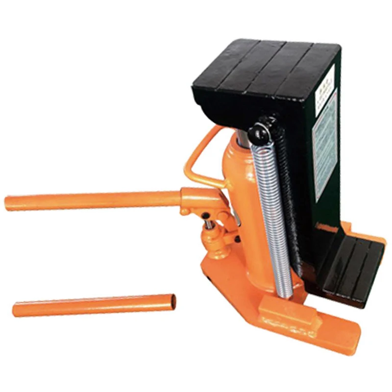 Mini Hydraulic Toe Jack with Machine Skates Efficient Hydraulic Tool for Various Tasks
