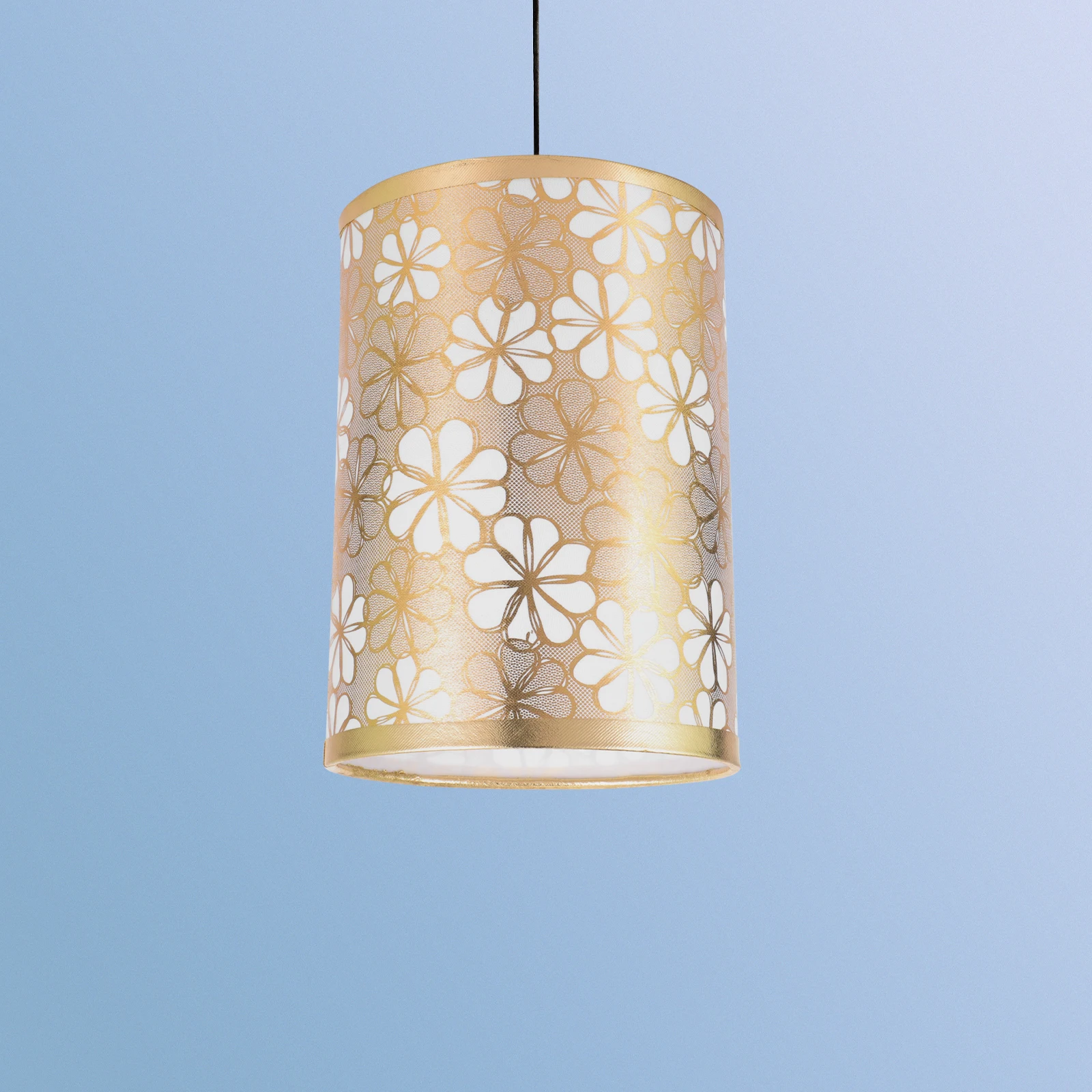 

Retro Decorative Flower Pattern Lampshades For Table Metal Fabric Indoor Replacement Desk Lamp Cover Table Lamp Shades