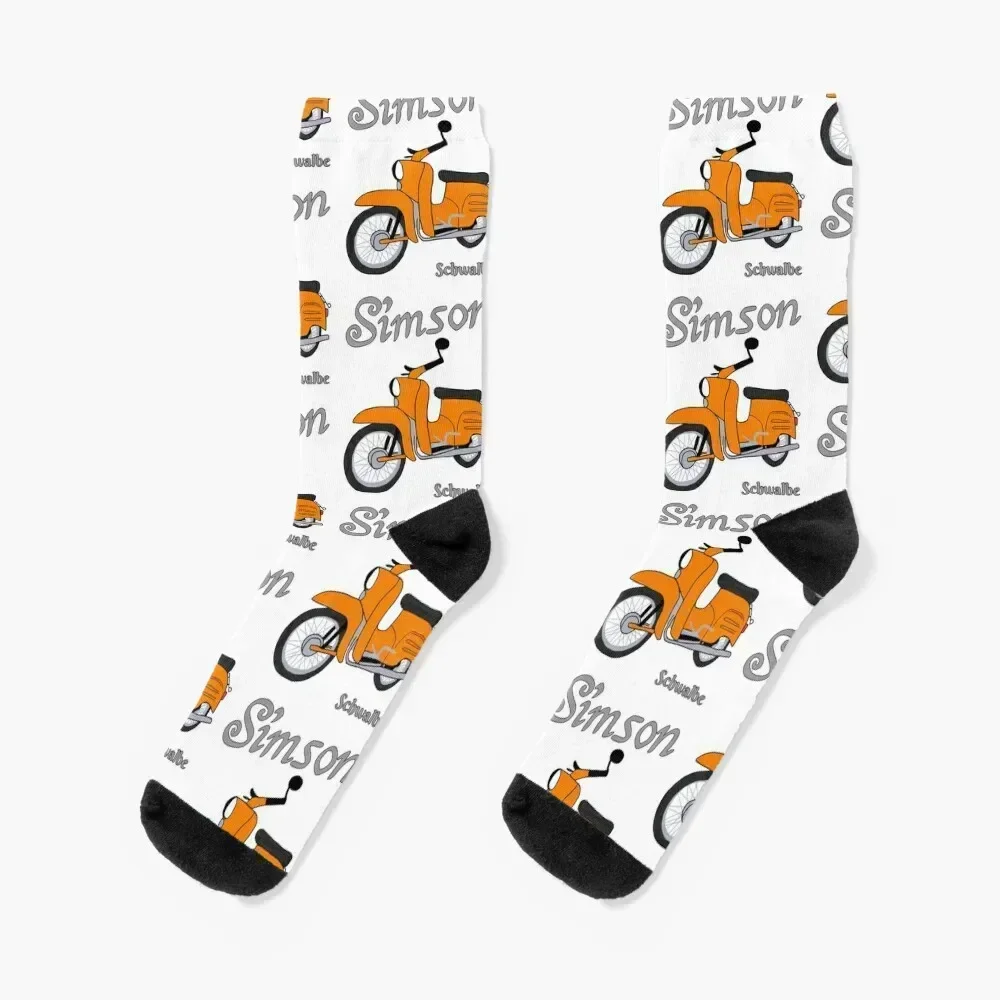 

simson schwalbe Socks hiking fashionable compression anti slip football Boy Socks Women's