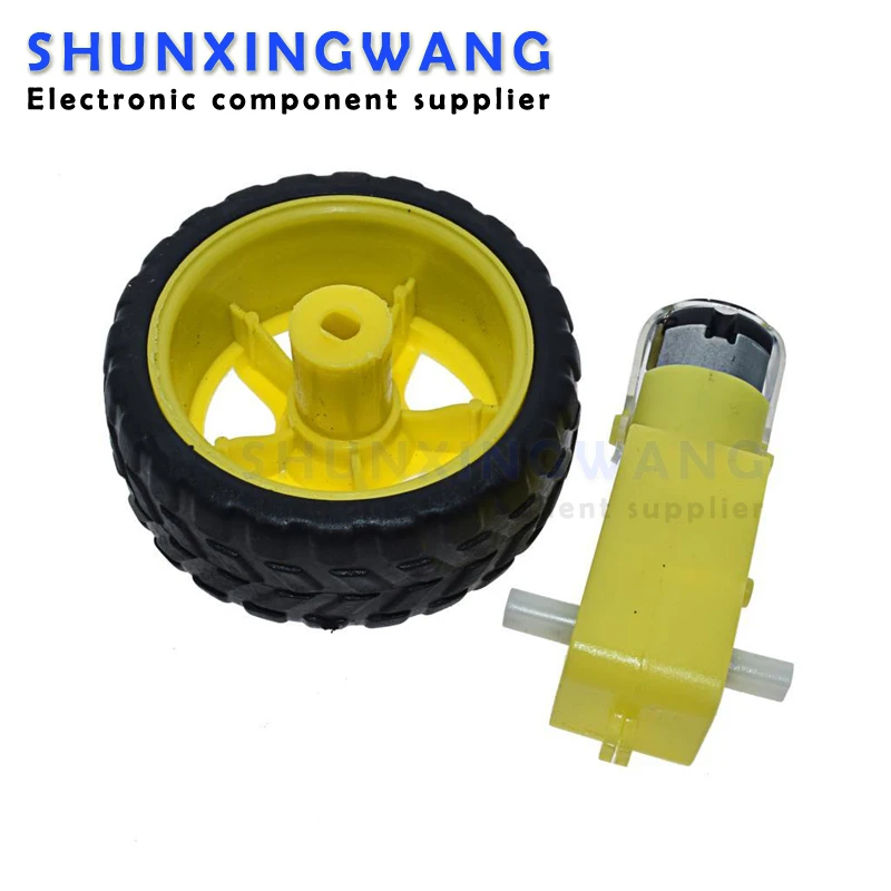 Motor 130Motor Auto Räder Roboter Auto Räder Smart Auto Roboter Getriebe Motor für Arduino DC3V-6V Getriebe motor