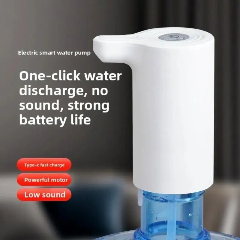/KQM/USB Charging Automatic Portable Leak Proof Bottle Pump New Smart Electric Drinking Water Pump For Office Desk 1 Set