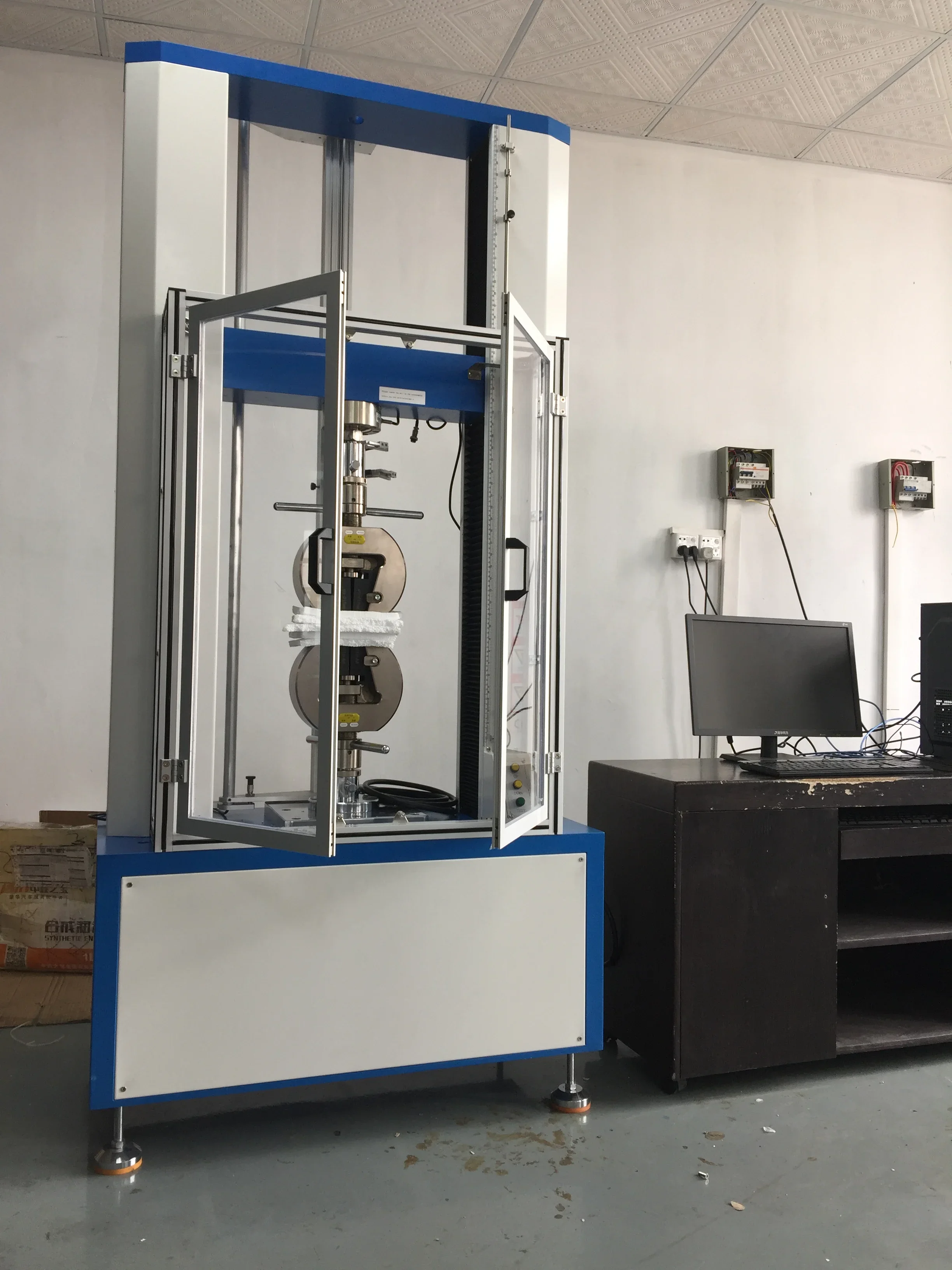 100KN Universal Ultimate Tensile Strength Testing Machine