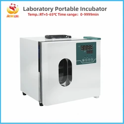 IKEME Laboratory Portable Incubator 9.2L Biological Microbiology Bacteria Thermostatic Heating Cooled Incubator Lab Equipment