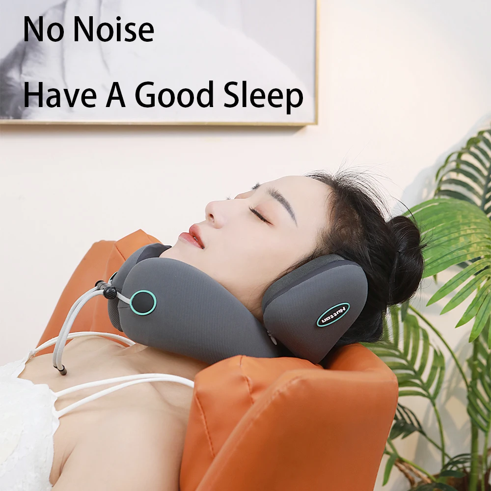 

Noise Canceling Portable Pillow Ultralight Airplane Travel Memory Relax Rest Neck Pillow U Shaped