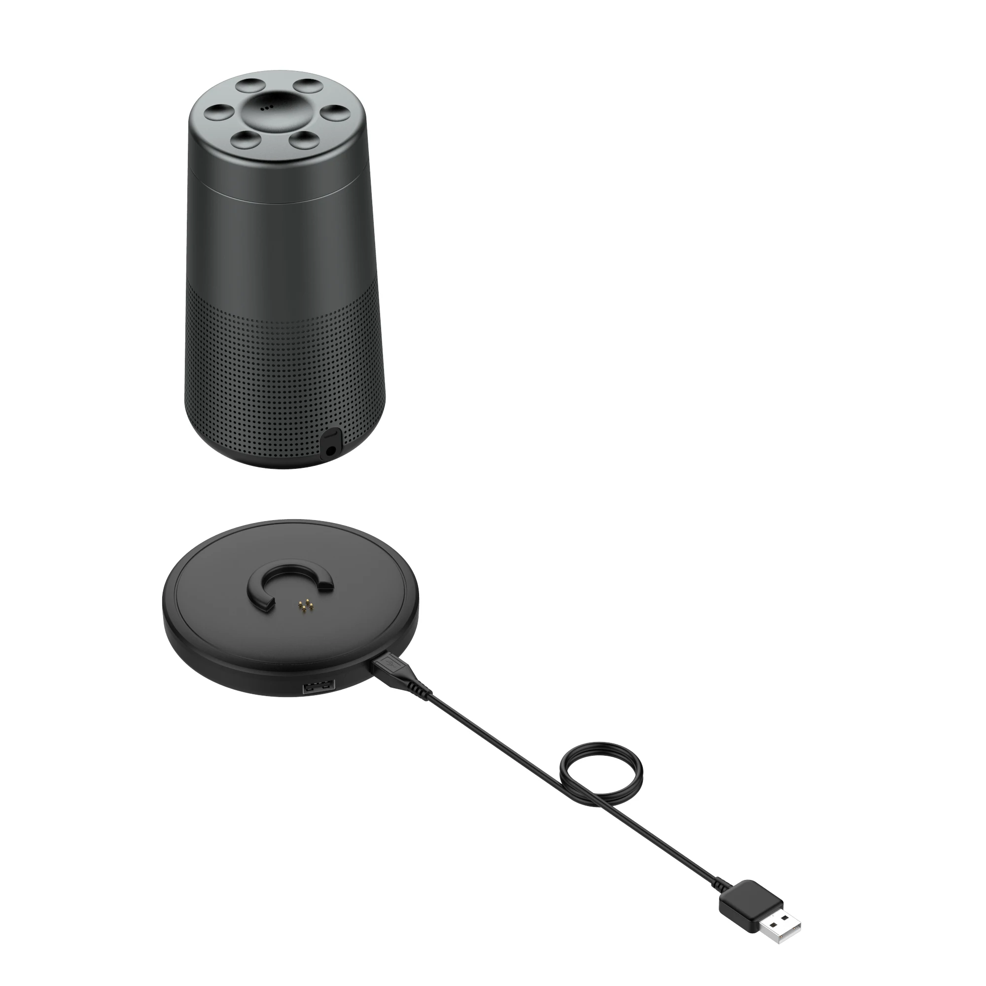 شاحن قاعدة مكبر صوت USB لجهاز Bose Soundlink Revolve // Revolve+ II Stand Cradle